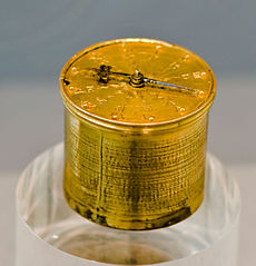 Forerunner of the pocket watch from 16th Century Germany